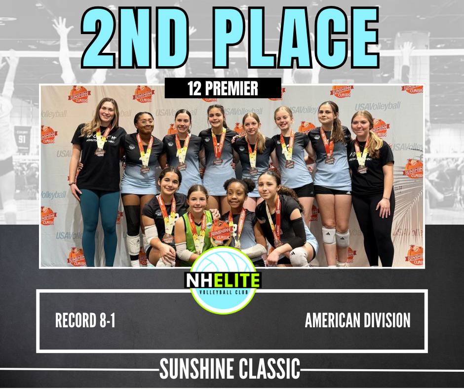 12 Premier wins 2nd at Sunshine Classic, North Houston Elite Volleyball Club